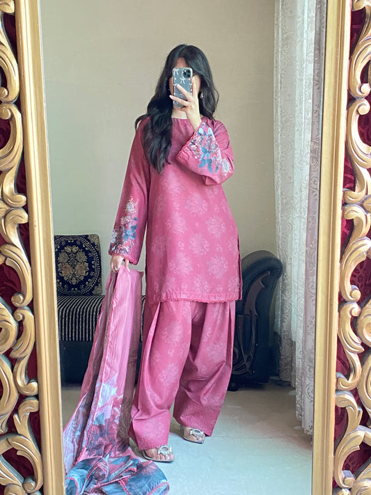 SLP02 - PINK - 3 PIECE