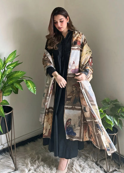 Jashan e Mughal - Multi Color - Dupatta