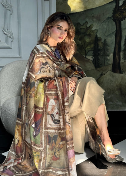 Jashan e Mughal - Multi Color - Dupatta