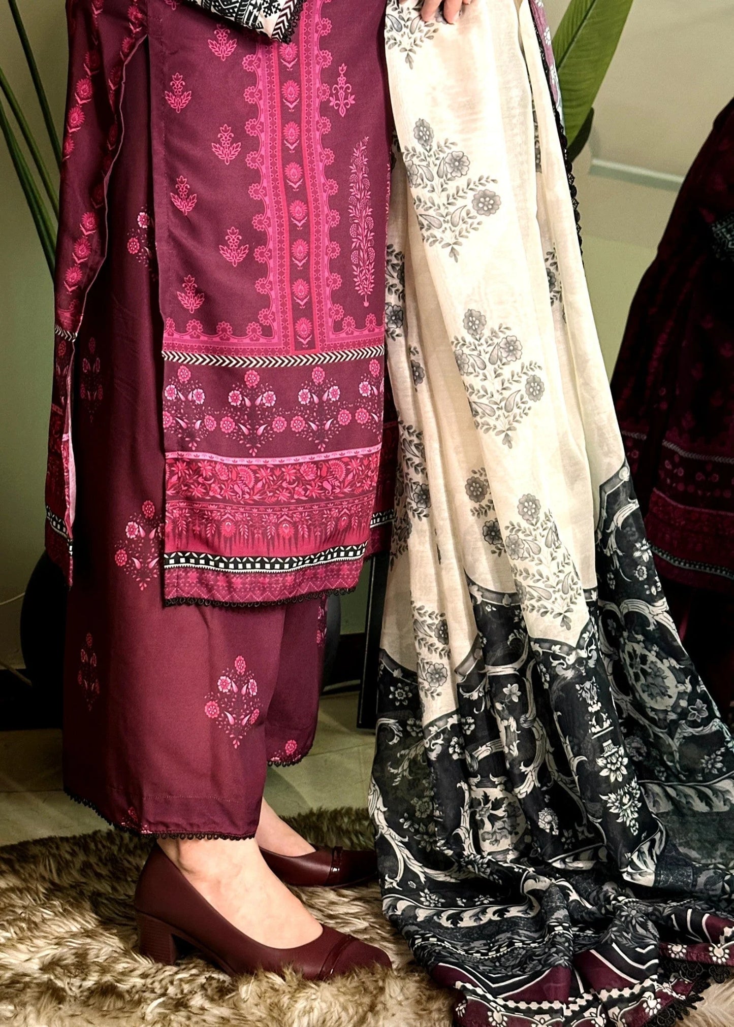 SLP07 - PLUM - 3 PIECE